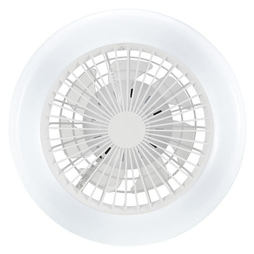 Εικόνα της Ανεμιστήρας Οροφής Brilliant Montero 42cm με LED Φωτισμό 2700-6500K & Τηλεχειριστήριο 20W White G81305/05