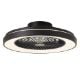 Εικόνα της Ανεμιστήρας Οροφής Brilliant Mazzaro 48.5cm με LED Φωτισμό RGBIC 3000-6500K & Τηλεχειριστήριο 40W Black G93854/06