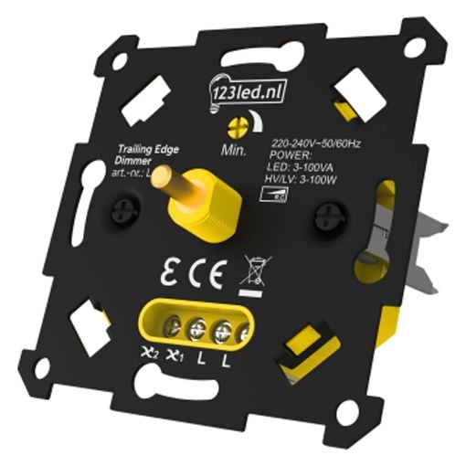 Εικόνα της Ανεμιστήρας Οροφής 123LED 60.4cm με LED Φωτισμό 2000-4000K & Τηλεχειριστήριο 52W Black