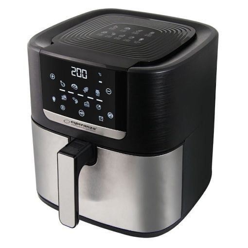 Εικόνα της Φριτέζα Αέρος Esperanza Pollo Fritto 8lt 1700W Black EKA004