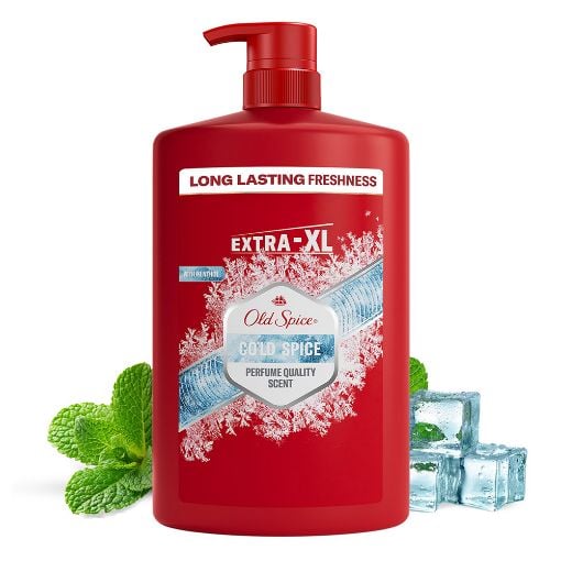 Εικόνα της Αφρόλουτρο & Σαμπουάν Old Spice Cold Spice 3in1 1000ml