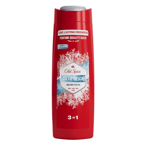 Εικόνα της Αφρόλουτρο & Σαμπουάν Old Spice Cold Spice 3in1 400ml