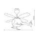 Εικόνα της Ανεμιστήρας Οροφής Primo Helicopter Kids Series DC 98cm με LED Φωτισμό & Τηλεχειριστήριο 55W Blue PRCF-80678