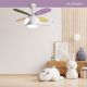 Εικόνα της Ανεμιστήρας Οροφής Primo Helicopter Kids Series DC 98cm με LED Φωτισμό & Τηλεχειριστήριο 55W White PRCF-80679