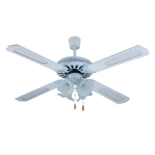 Εικόνα της Ανεμιστήρας Οροφής Primo 132cm με Φωτισμό E27 70W White PRCF-80278
