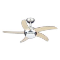 Εικόνα της Ανεμιστήρας Οροφής Primo 110cm με LED Φωτισμό & Τηλεχειριστήριο 55W Beige PRCF-80283