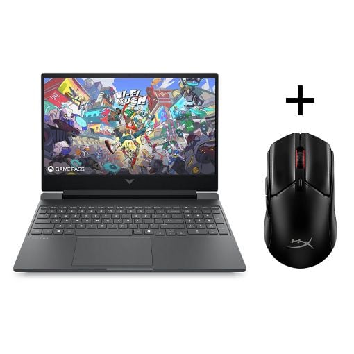 Εικόνα της Laptop HP Victus 15-fa2010nv 15.6" Intel Core i5-13420H 16GB 512GB SSD RTX 3050 6GB Win11 Home Mica Silver CZ8W7EA
