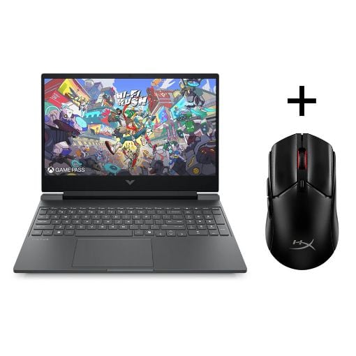 Εικόνα της Laptop HP Victus 15-fb3012nv 15.6" AMD Ryzen 7 260 24GB 1TB SSD RTX 5050 8GB Win11 Home Mica Silver CW6F1EA