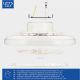 Εικόνα της Ανεμιστήρας Οροφής 123LED 48cm με LED Φωτισμό 2000-4000K & Τηλεχειριστήριο 55W White