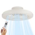 Εικόνα της Ανεμιστήρας Οροφής 123LED 48cm με LED Φωτισμό 2000-4000K & Τηλεχειριστήριο 55W White