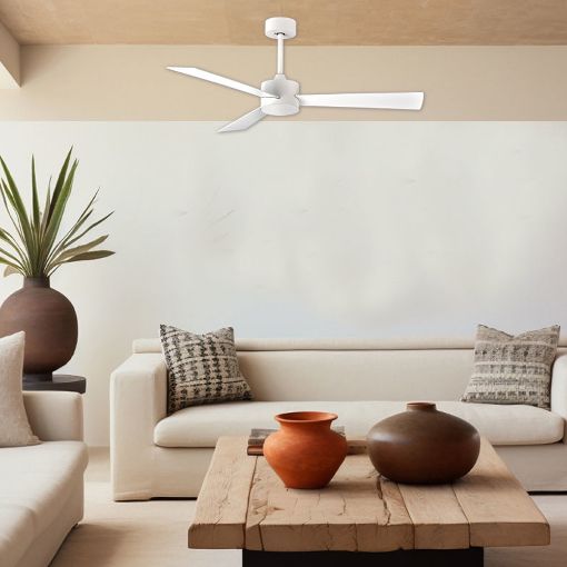 Εικόνα της Ανεμιστήρας Οροφής Primo 132cm με Τηλεχειριστήριο 35W White PRCF-80617