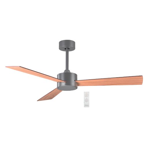 Εικόνα της Ανεμιστήρας Οροφής Primo 132cm με Τηλεχειριστήριο 35W Grey/Brown PRCF-80619