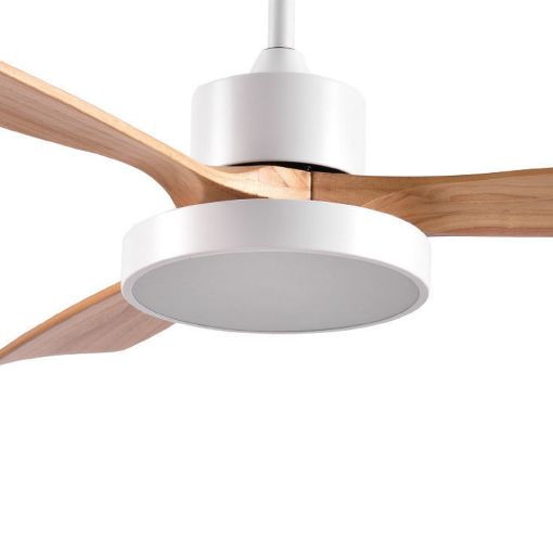 Εικόνα της Ανεμιστήρας Οροφής Primo 130cm με LED Φωτισμό & Τηλεχειριστήριο 35W White PRCF-80616