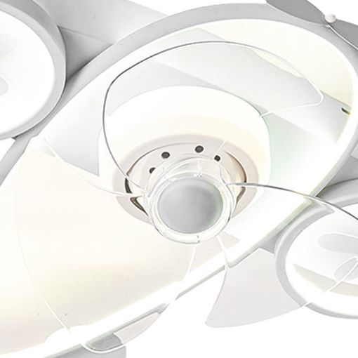 Εικόνα της Ανεμιστήρας Οροφής Primo Kids Series DC 65cm με LED Φωτισμό & Τηλεχειριστήριο 20W White PRCF-80677