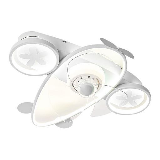 Εικόνα της Ανεμιστήρας Οροφής Primo Kids Series DC 65cm με LED Φωτισμό & Τηλεχειριστήριο 20W White PRCF-80677