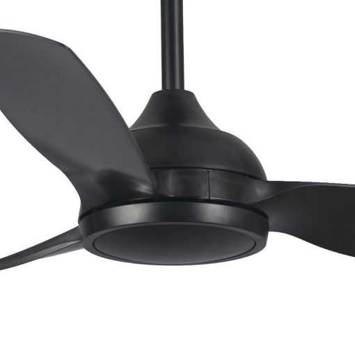 Εικόνα της Ανεμιστήρας Οροφής Primo 132cm με Τηλεχειριστήριο IP66 34W Black PRCF-80730