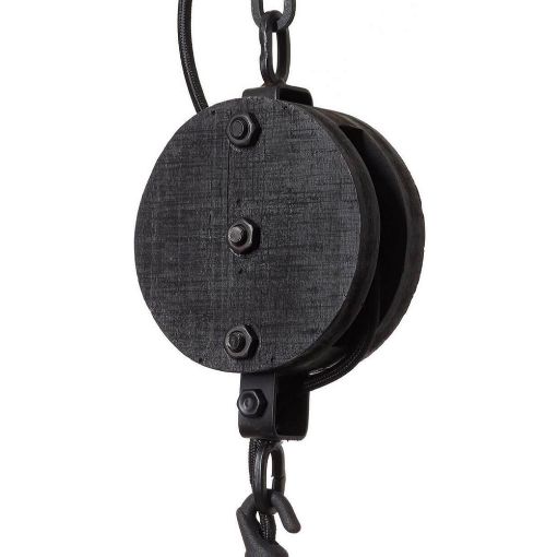 Εικόνα της Κρεμαστό Φωτιστικό Οροφής Brilliant Matrix E27 IP20 34cm Wood/Black 99155/66