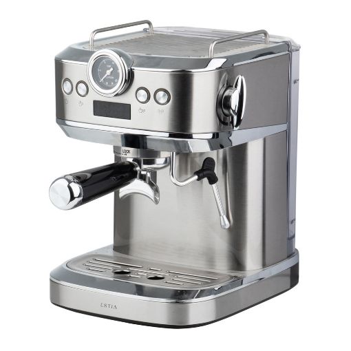 Εικόνα της Μηχανή Espresso Estia Inoxsense 20bar 1360W Inox 06-39240