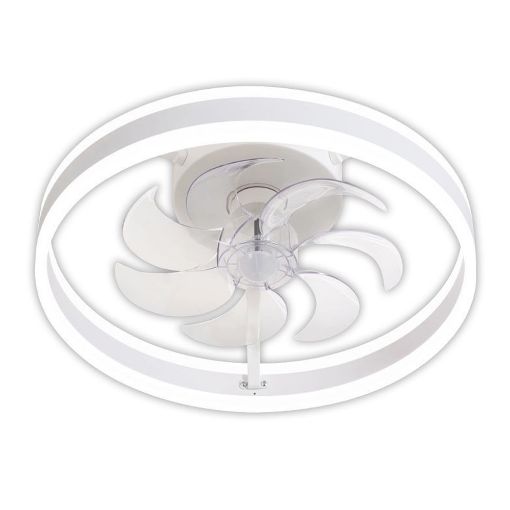 Εικόνα της Ανεμιστήρας Οροφής Primo 50cm με LED Φωτισμό & Τηλεχειριστήριο 18W White PRCF-80609