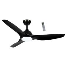 Εικόνα της Ανεμιστήρας Οροφής Primo 132cm με LED Φωτισμό & Τηλεχειριστήριο 35W Black PRCF-80724