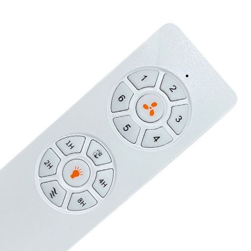 Εικόνα της Ανεμιστήρας Οροφής Primo Kids Series DC 91cm με LED Φωτισμό & Τηλεχειριστήριο 30W Orange PRCF-80659