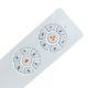 Εικόνα της Ανεμιστήρας Οροφής Primo Kids Series DC 91cm με LED Φωτισμό & Τηλεχειριστήριο 30W Orange PRCF-80659