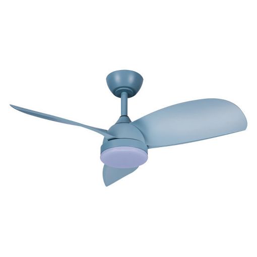 Εικόνα της Ανεμιστήρας Οροφής Primo Kids Series DC 91cm με LED Φωτισμό & Τηλεχειριστήριο 30W Blue PRCF-80660