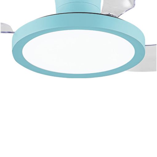 Εικόνα της Ανεμιστήρας Οροφής Primo Kids Series DC 65cm με LED Φωτισμό & Τηλεχειριστήριο 35W Blue PRCF-80685