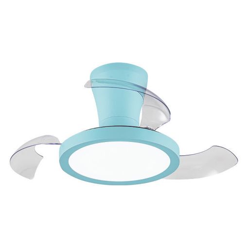 Εικόνα της Ανεμιστήρας Οροφής Primo Kids Series DC 65cm με LED Φωτισμό & Τηλεχειριστήριο 35W Blue PRCF-80685