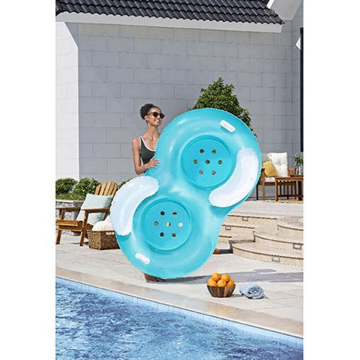 Εικόνα της Φουσκωτά Καθίσματα Bestway Cool Comfort 2 Ατόμων με Πλάτη 171x104x47 cm 43009