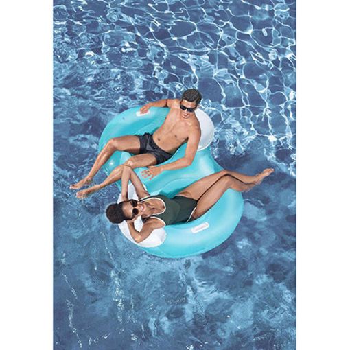 Εικόνα της Φουσκωτά Καθίσματα Bestway Cool Comfort 2 Ατόμων με Πλάτη 171x104x47 cm 43009