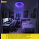 Εικόνα της Ανεμιστήρας Οροφής 123LED 48.5cm με LED Φωτισμό RGB 2700-6500K & Τηλεχειριστήριο 15W White