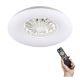 Εικόνα της Ανεμιστήρας Οροφής 123LED 48.5cm με LED Φωτισμό RGB 2700-6500K & Τηλεχειριστήριο 15W White