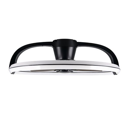 Εικόνα της Ανεμιστήρας Οροφής Trio Lighting Stockholm 73.5cm με LED Φωτισμό RGBW 2700-6500K & Τηλεχειριστήριο 37W Black R64262932