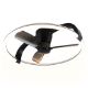 Εικόνα της Ανεμιστήρας Οροφής Trio Lighting Stockholm 73.5cm με LED Φωτισμό RGBW 2700-6500K & Τηλεχειριστήριο 37W Black R64262932