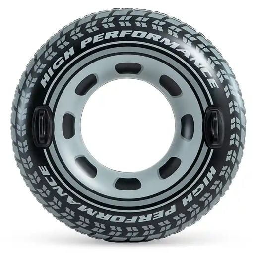 Εικόνα της Παιδικό Σωσίβιο Κουλούρα Intex Monster Truck Tube 114 cm Black/White 56268NP