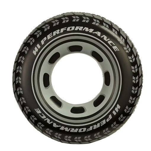 Εικόνα της Παιδικό Σωσίβιο Κουλούρα Intex Giant Tire Tube 91 cm Black/White 59252NP