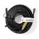 Εικόνα της Καλώδιο Nedis Active HDMI Male to HDMI Male/USB-A Male 4K@60Hz 40m Black CVGL34620BK400