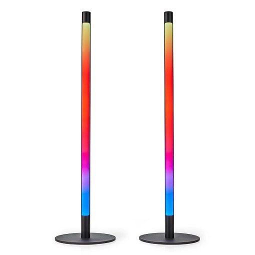 Εικόνα της Επιτραπέζιο Φωτιστικό Nedis SmartLife RGB 600lm 56cm 2τμχ WIFILD10RGBW