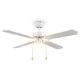 Εικόνα της Ανεμιστήρας Οροφής Trio Lighting Hammerfest 106.5cm με Φωτισμό E27 White R66592031