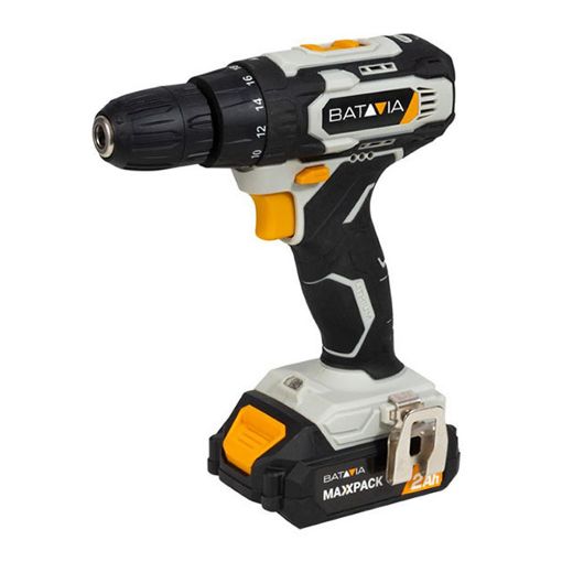 Εικόνα της Δραπανοκατσάβιδο Μπαταρίας Batavia Maxxpack 18V Black 7065183