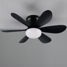 Εικόνα της Ανεμιστήρας Οροφής Trio Lighting Lund 53cm με LED Φωτισμό 2700-6500K & Τηλεχειριστήριο 8W Black R67462132