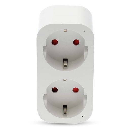 Εικόνα της Nedis SmartLife Duo Smart Plug Wi-Fi 3680W White WIFIP121FWT3