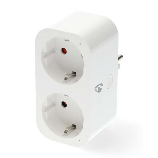 Εικόνα της Nedis SmartLife Duo Smart Plug Wi-Fi 3680W White WIFIP121FWT3