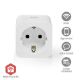 Εικόνα της Nedis SmartLife Smart Plug Zigbee 3.0 3680W White ZBP131FWT