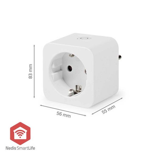 Εικόνα της Nedis SmartLife Smart Plug Zigbee 3.0 3680W White ZBP131FWT