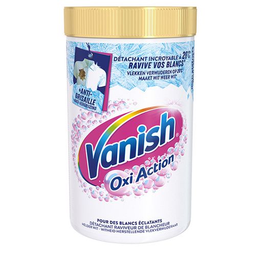 Εικόνα της Καθαριστικό Λεκέδων Ρούχων Vanish Oxi Action Powder Whitening Booster 1410g