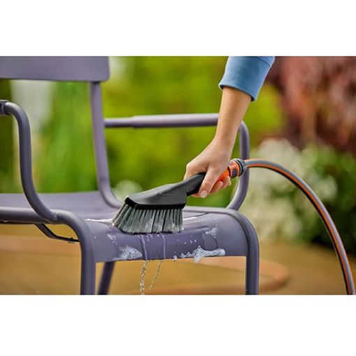 Εικόνα της Βούρτσα Πλυσίματος Χειρός Gardena Cleansystem Black/Orange 18861-34
