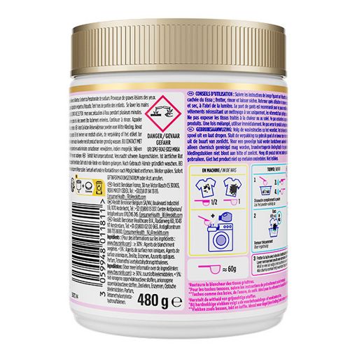 Εικόνα της Καθαριστικό Λεκέδων Ρούχων Vanish Oxi Action White Powder 480g