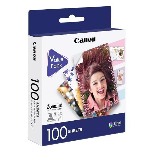 Εικόνα της Φωτογραφικό Χαρτί Canon Zink 100x Sheets for Zoemini 6135C003